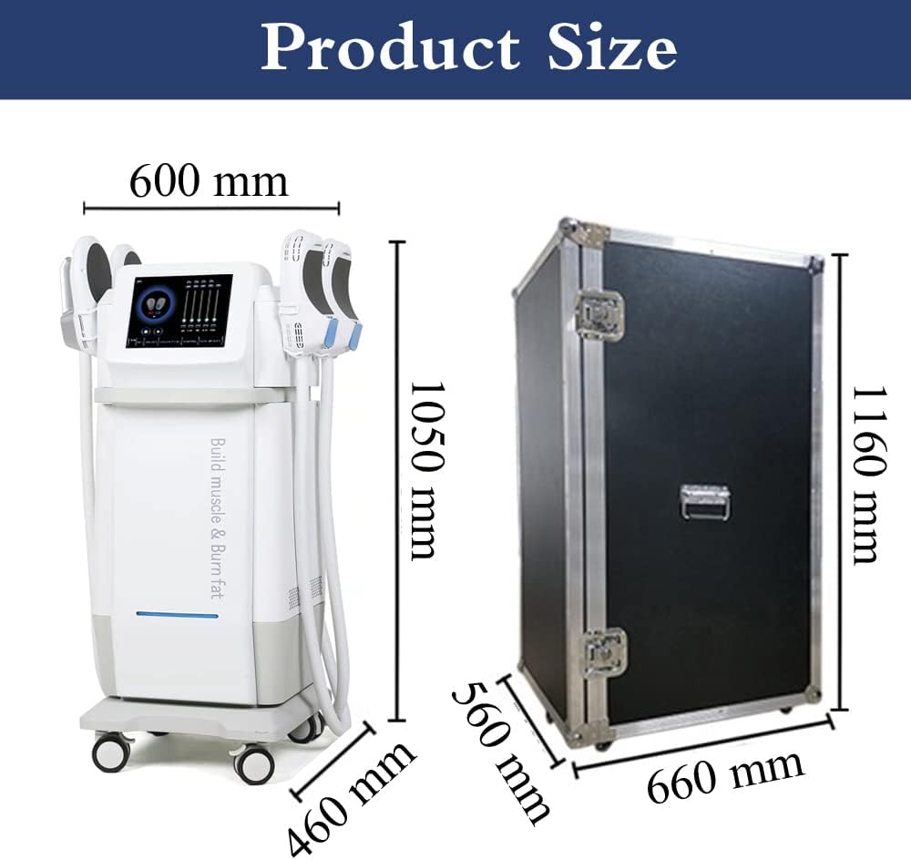 4 Handles Body Shaping Machine for Abdomen Buttock Upper Arm Thigh Muscle Strengthen - Image 4