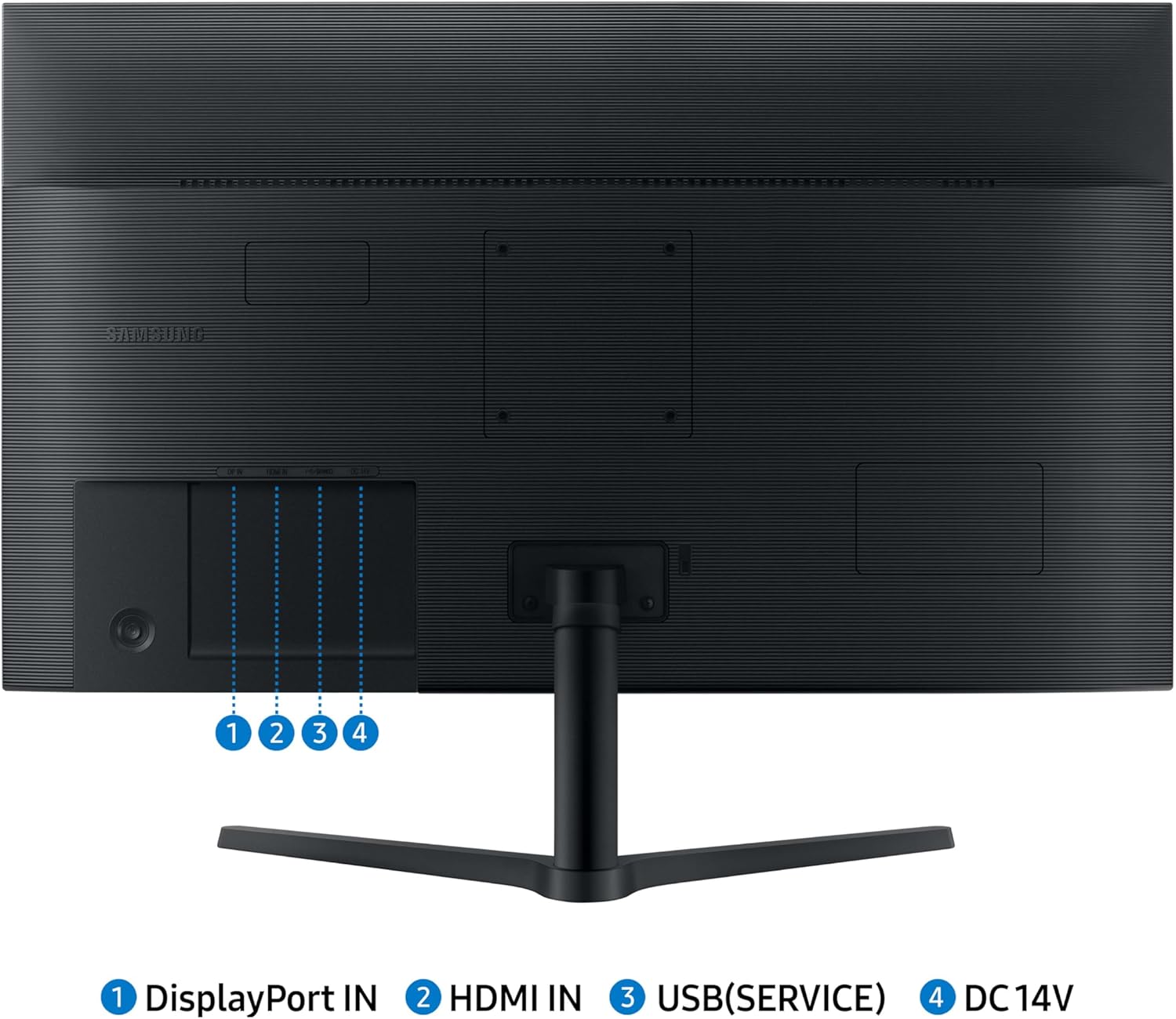 Samsung 32" Flat Computer Monitor | 75Hz Refresh Rate, Borderless Display, AMD FreeSync, Game Mode, Advanced Eye Care, HDMI and DisplayPort, LS32B304NWNXGO, 2024 - Image 8