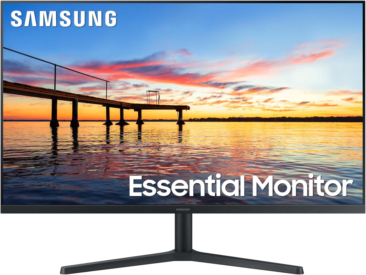 Samsung 32" Flat Computer Monitor | 75Hz Refresh Rate, Borderless Display, AMD FreeSync, Game Mode, Advanced Eye Care, HDMI and DisplayPort, LS32B304NWNXGO, 2024